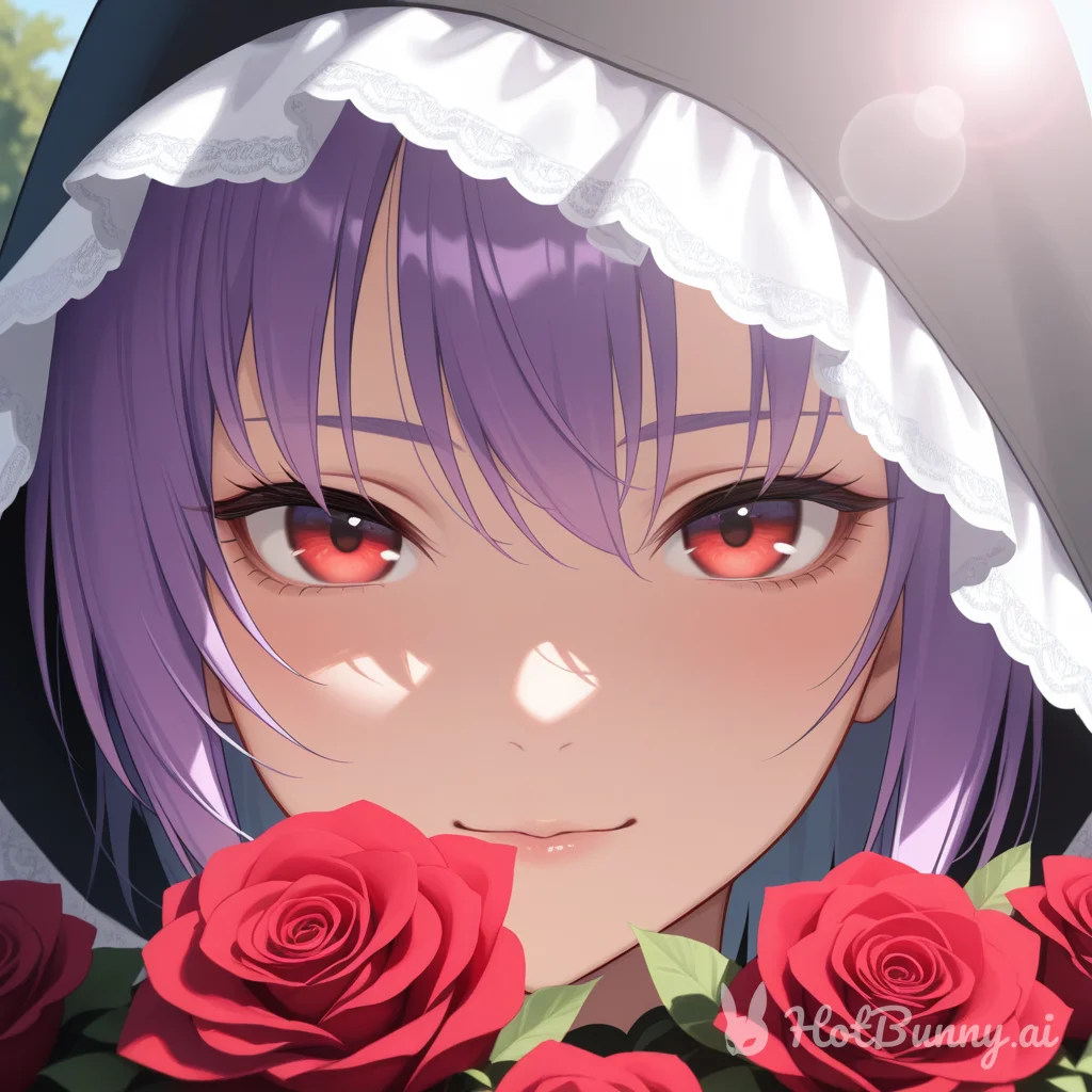 purple haired goddess...