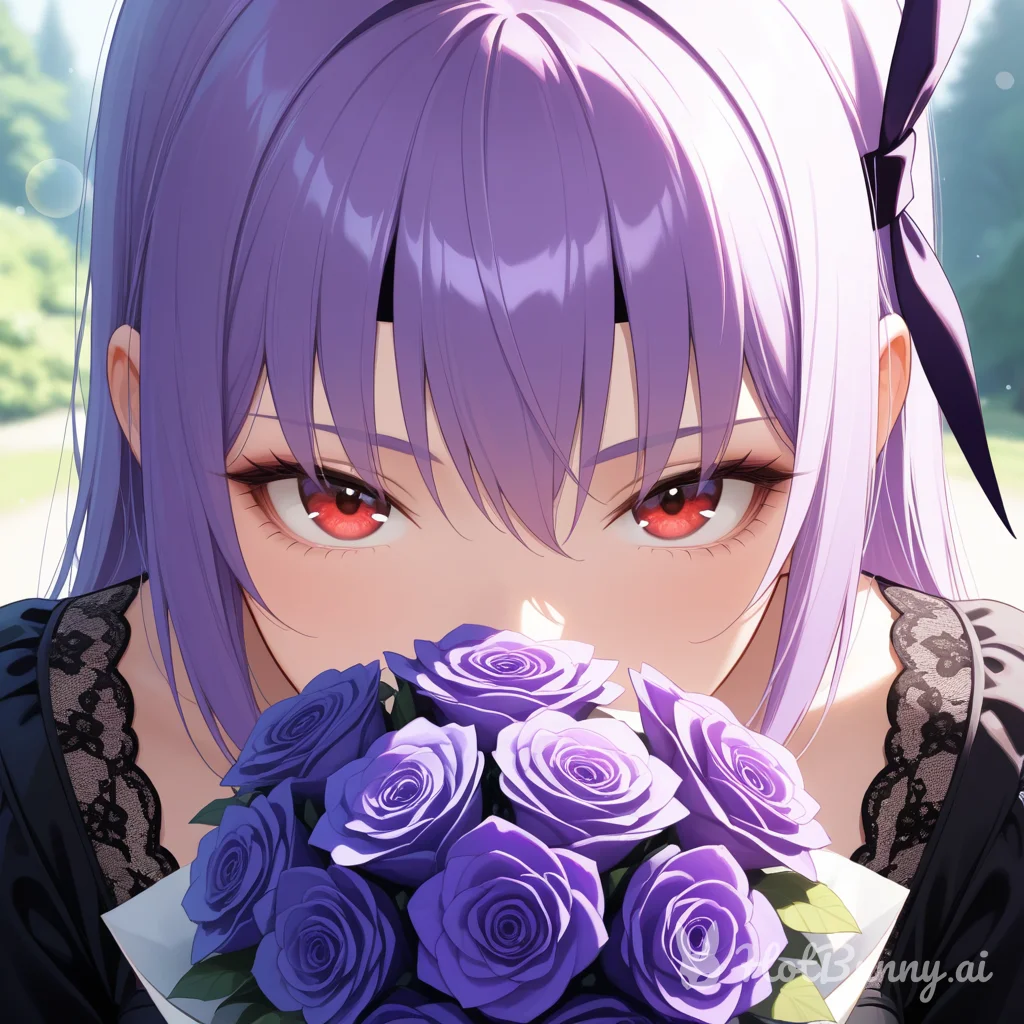 purple haired goddess...