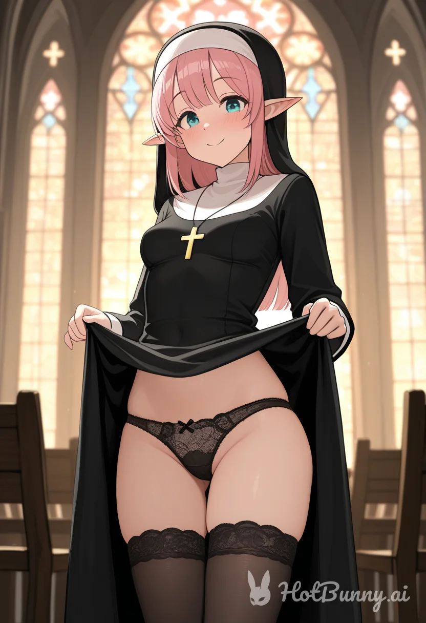 Elf Nun Ai Hentai