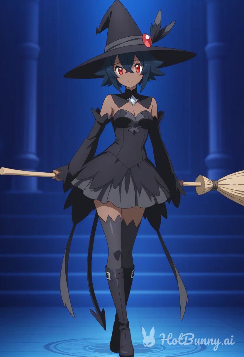 Witch Ebony Ai Hentai