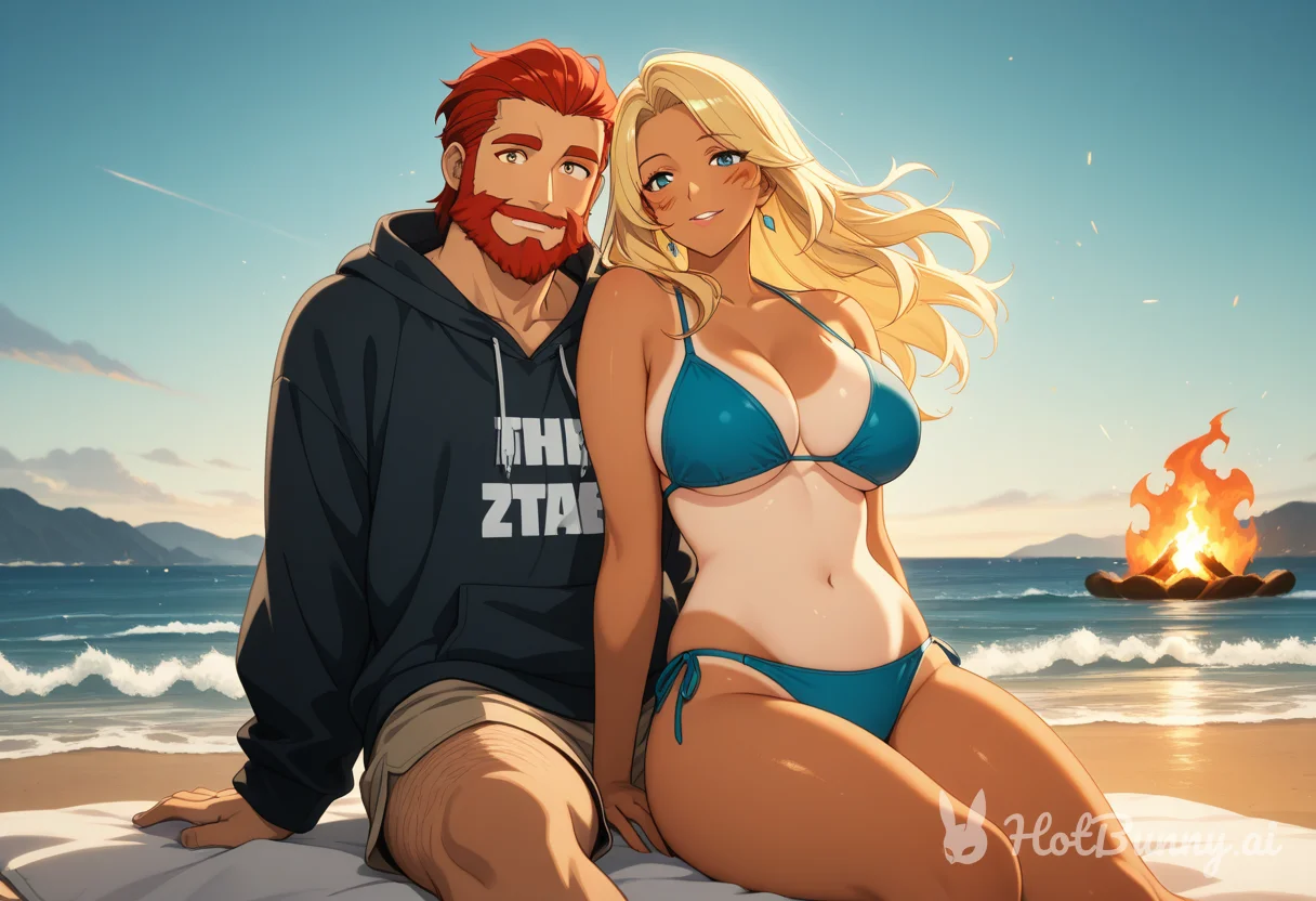 Swimsuit Blonde Ai Hentai