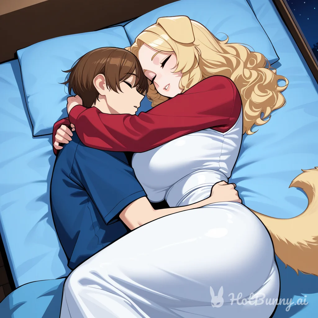 Dog Girl Sleeping Huge Tits Ai Hentai