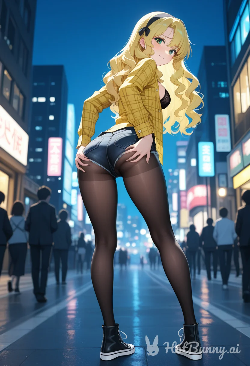 Blonde Lingerie Ai Hentai