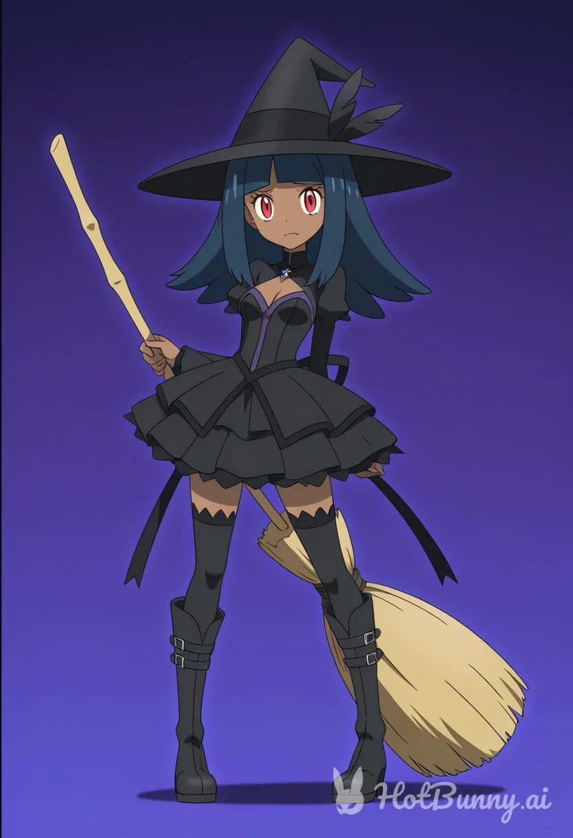Witch Ebony Ai Hentai