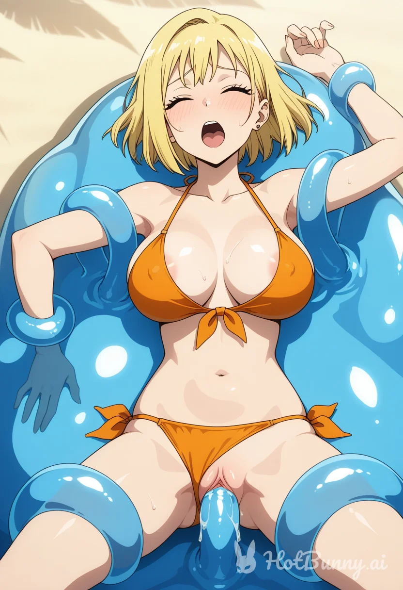 Tentacles Swimsuit Blonde Ai Hentai