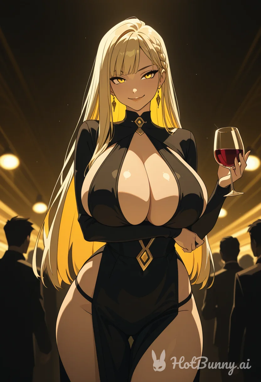 Huge Tits Blonde Ai Hentai