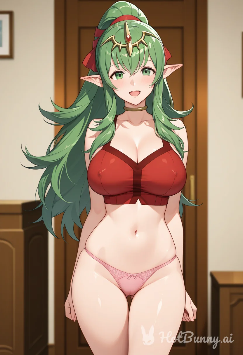 You look cute, Tiki…