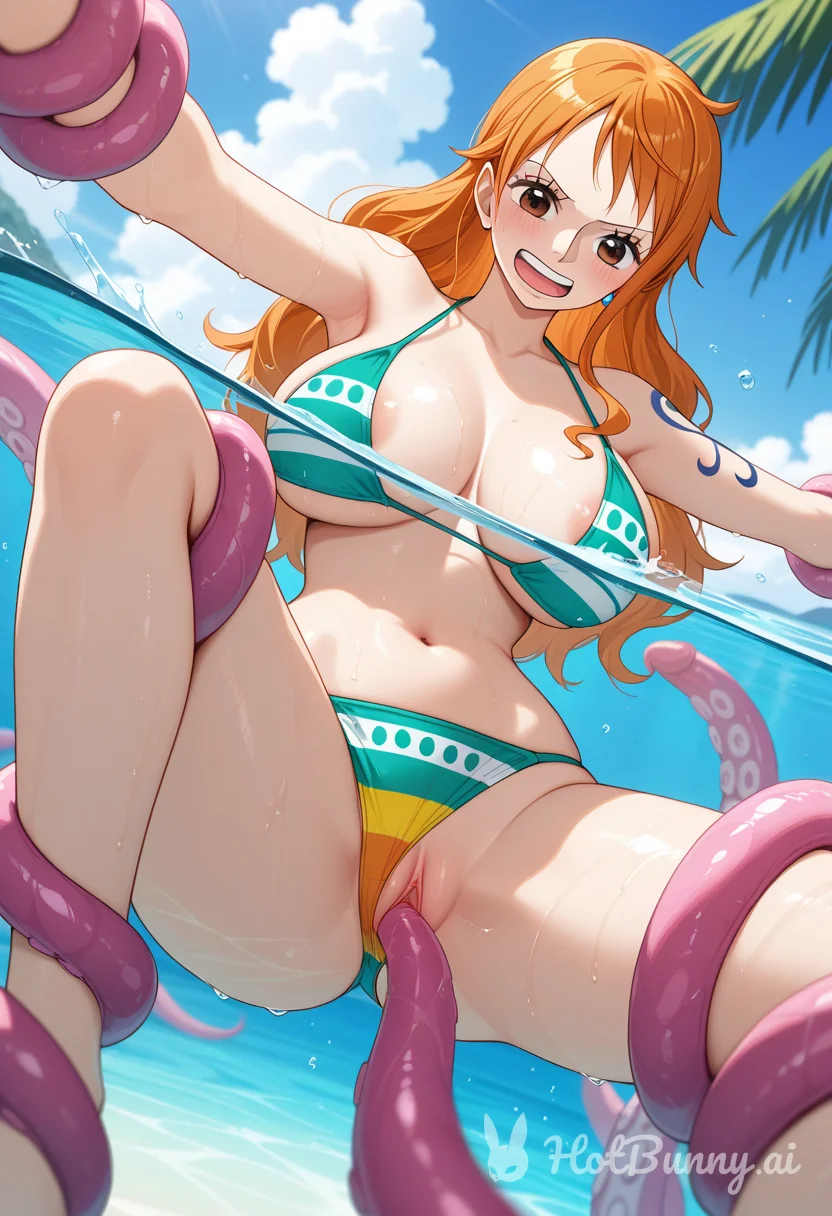 Nami Tentacles Ai Hentai