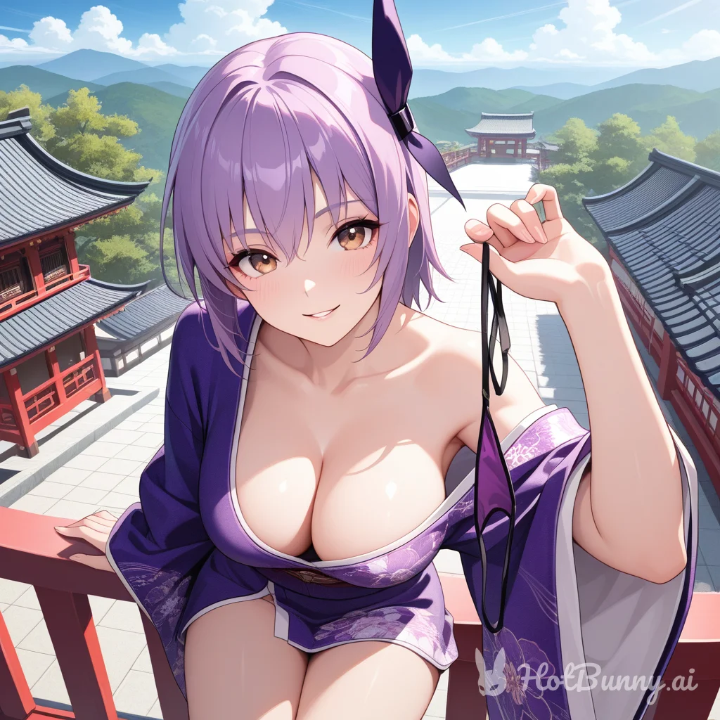 purple haired goddess...