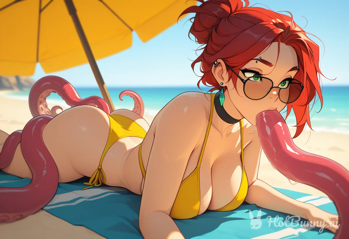 Blowjob Swimsuit Ai Hentai