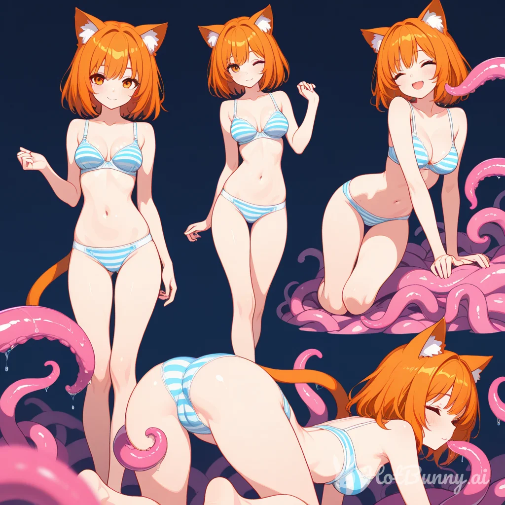 Cat Girl Blowjob Lingerie Ai Hentai