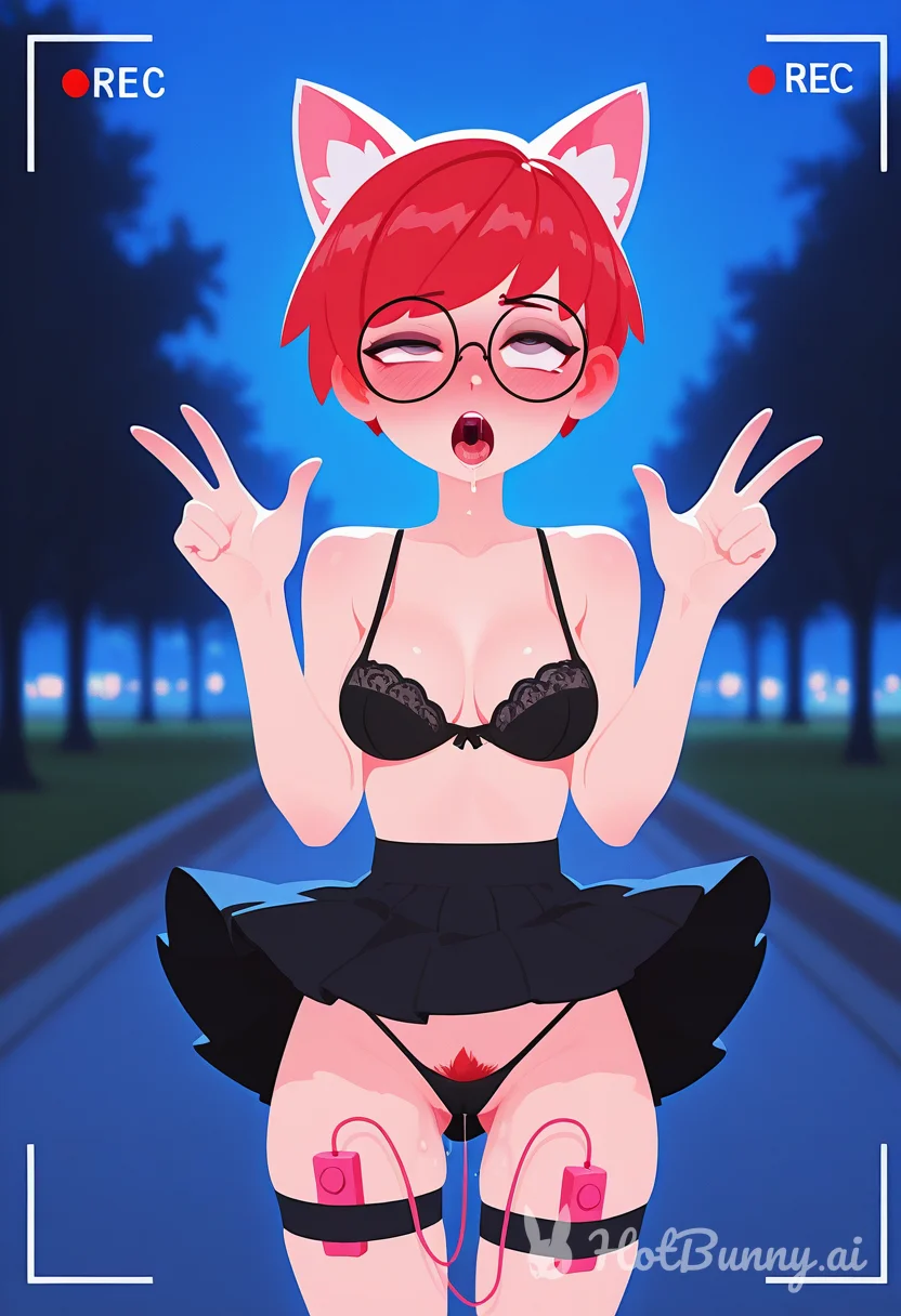 Cat Girl Public Lingerie Ai Hentai