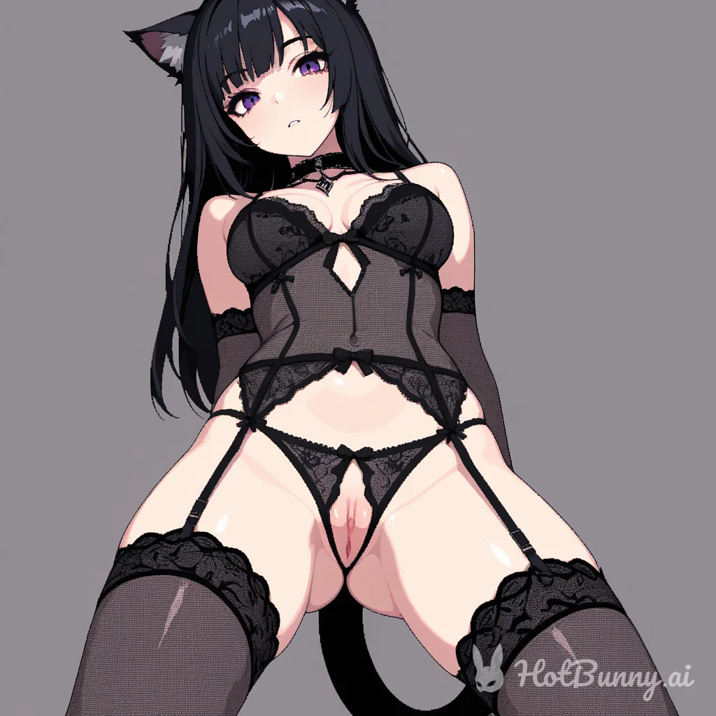 Cat Girl Lingerie Ai Hentai