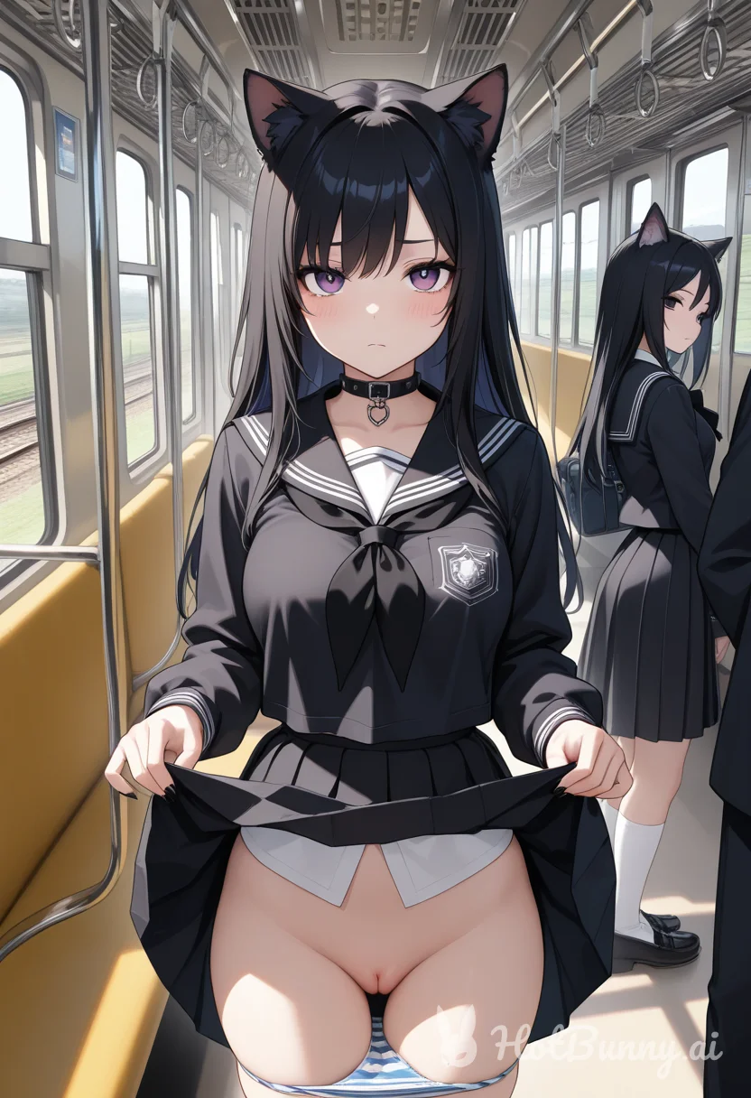 Cat Girl Public Schoolgirl Ai Hentai