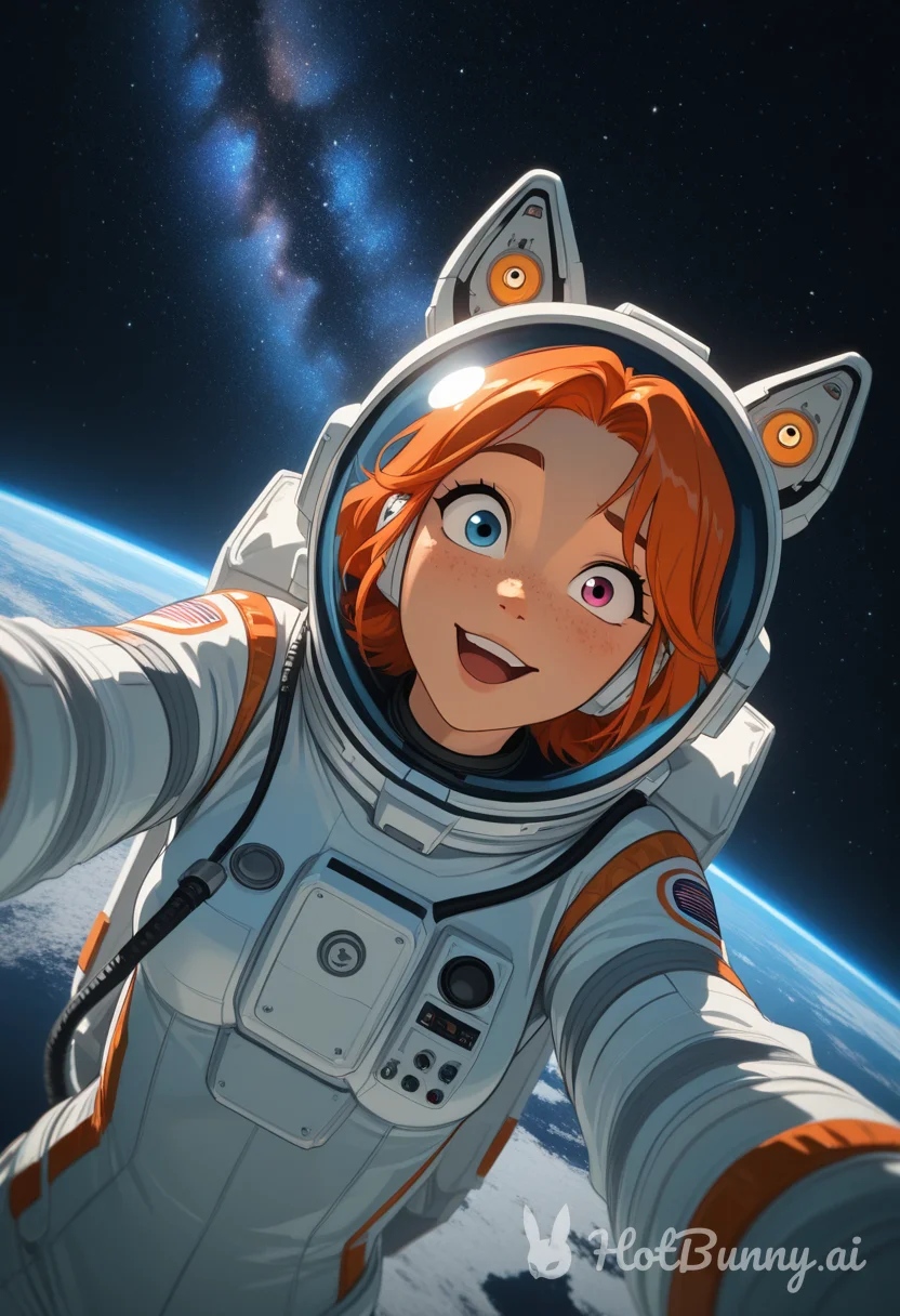 Vera visits space