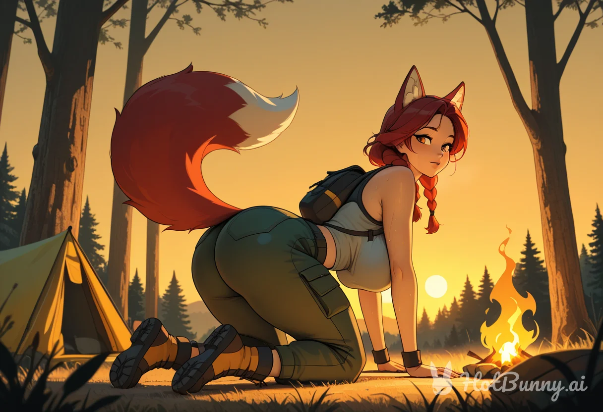 Vixen × campsite