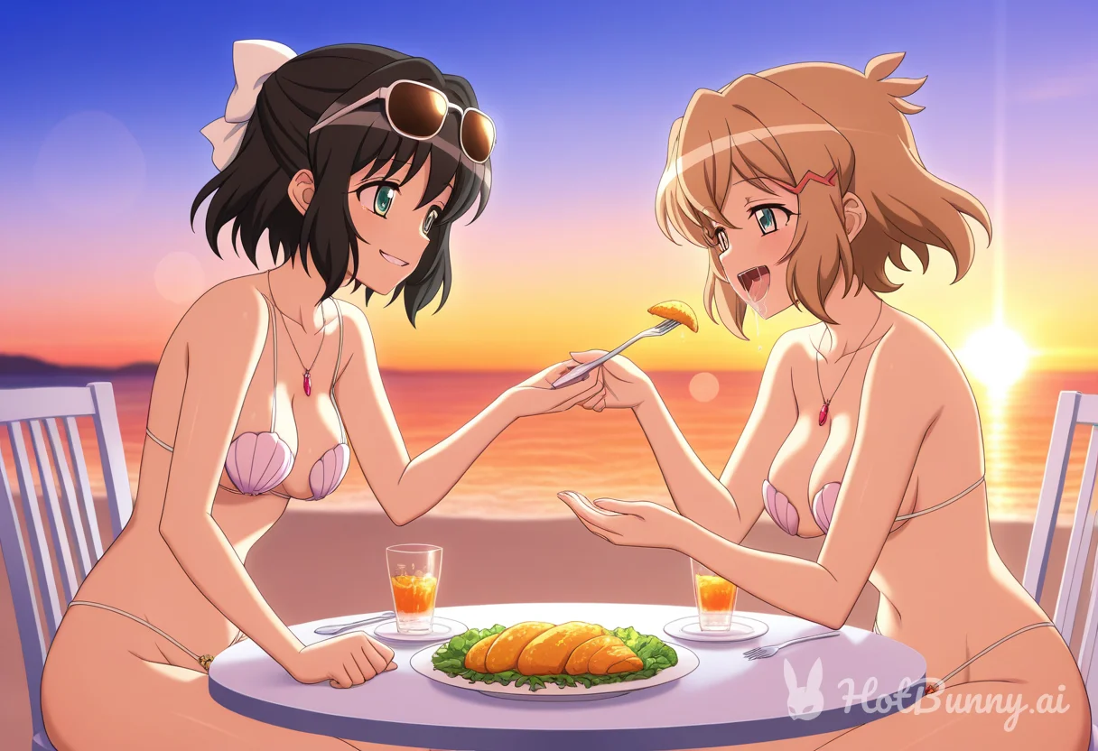 Miku & Hibiki Breakfast