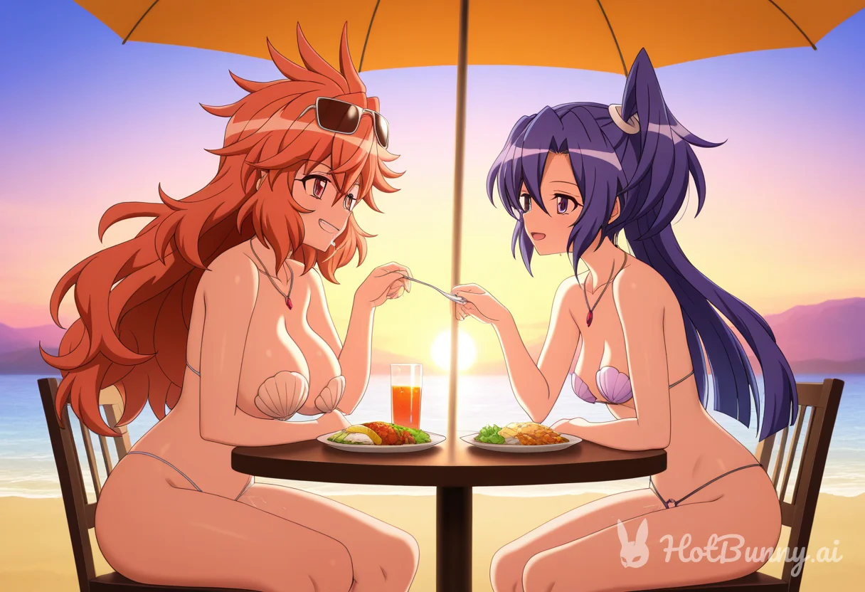 Tsubasa & Kanade Breakfast