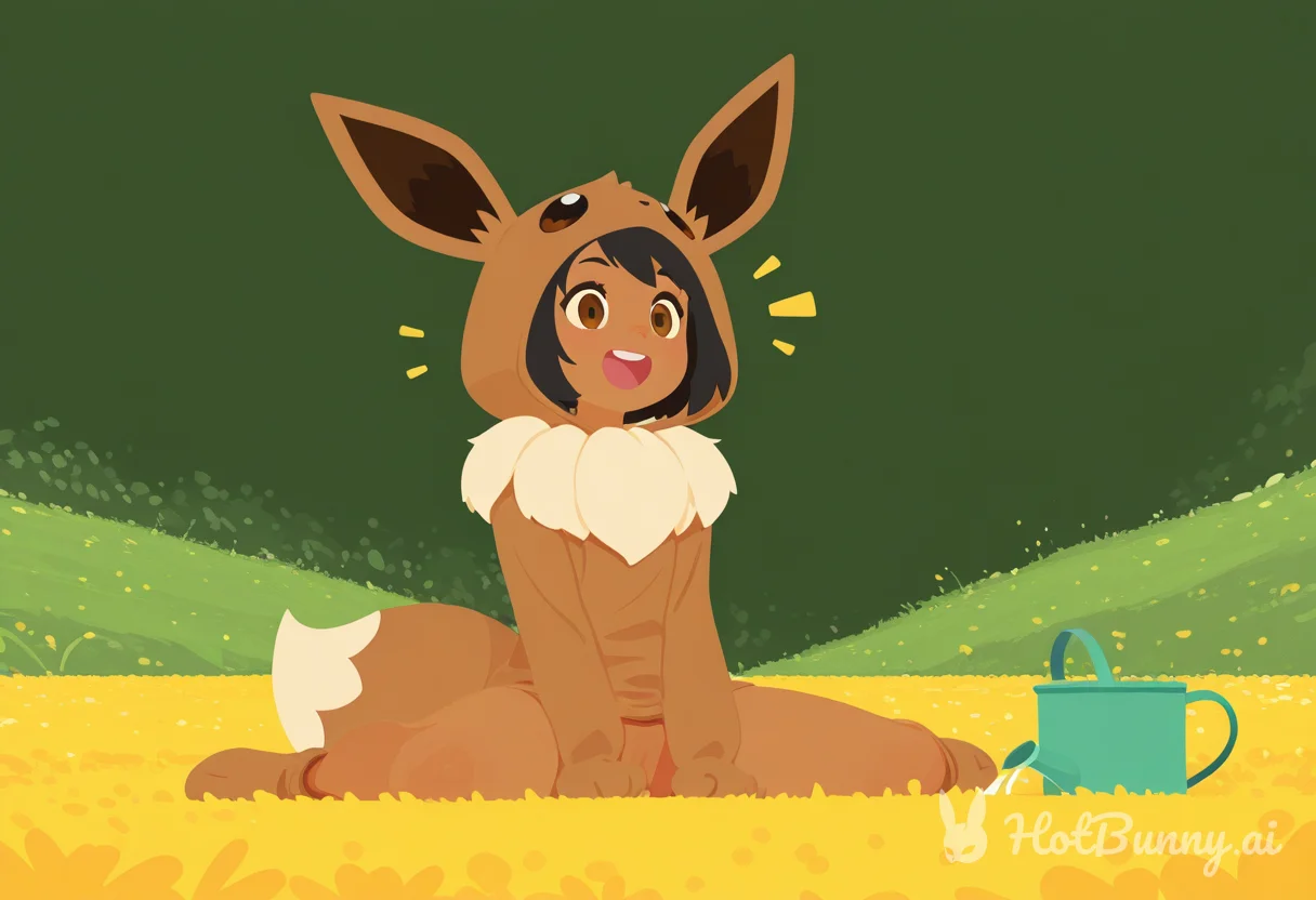 Eevee from Pokemon Ai Hentai