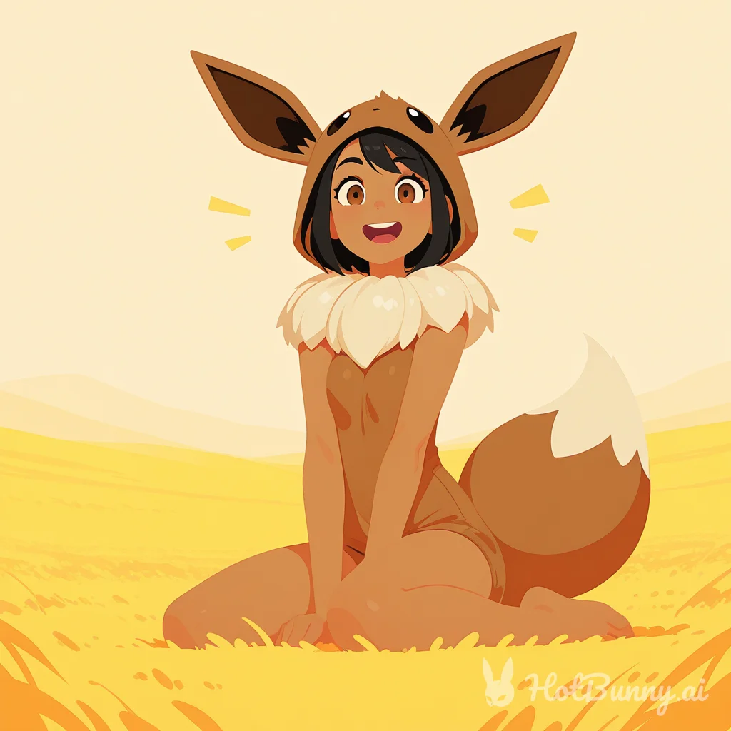 Eevee from Pokemon Ai Hentai