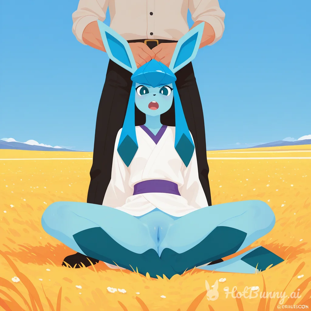 Glaceon from Pokemon Furry Ai Hentai