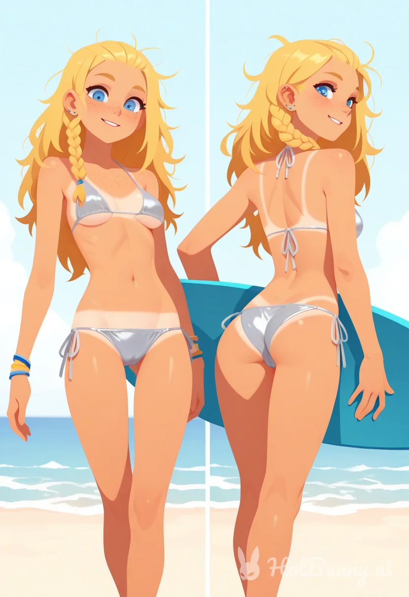 Juniper silver bikini