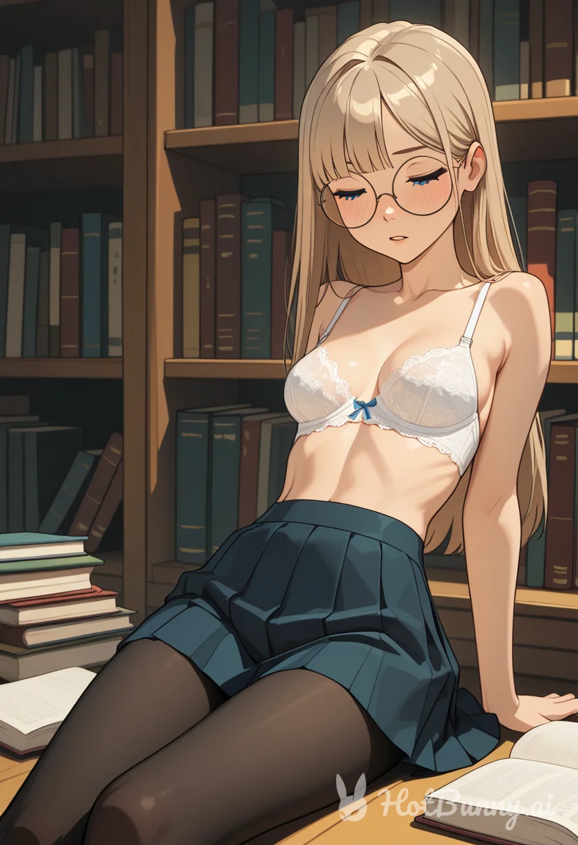 Blonde Lingerie Ai Hentai
