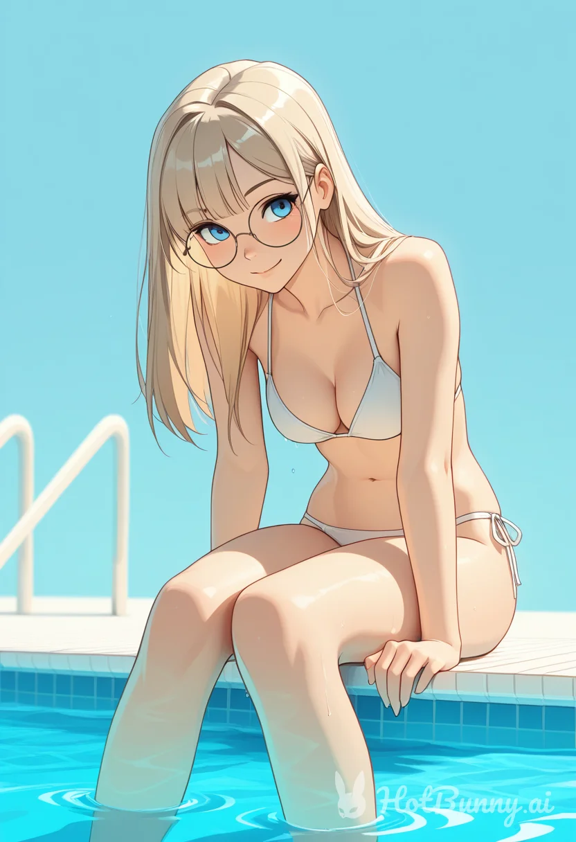 Swimsuit Blonde Ai Hentai