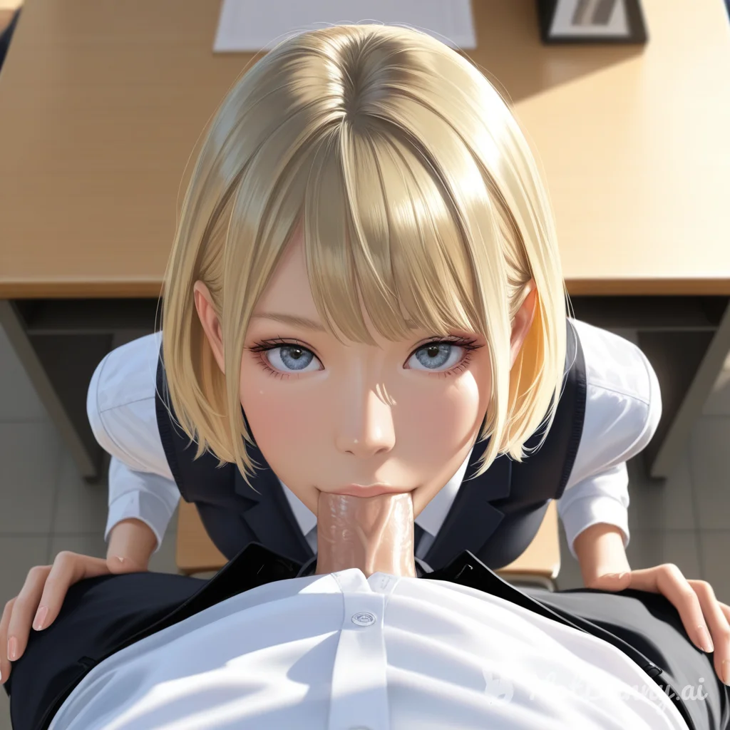 Blowjob Blonde Pov Ai Hentai
