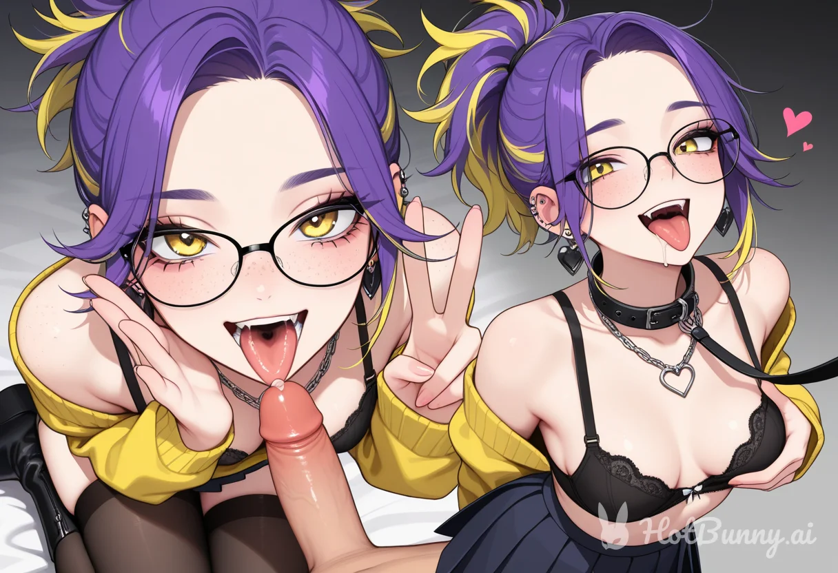 Blowjob Vtuber Blonde Ai Hentai