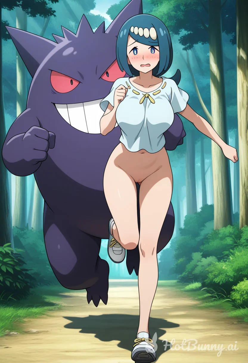 Gengar from Pokemon Pokephilia Ai Hentai