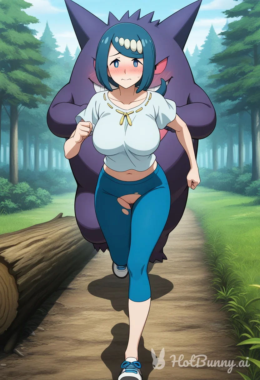 Gengar from Pokemon Pokephilia Ai Hentai