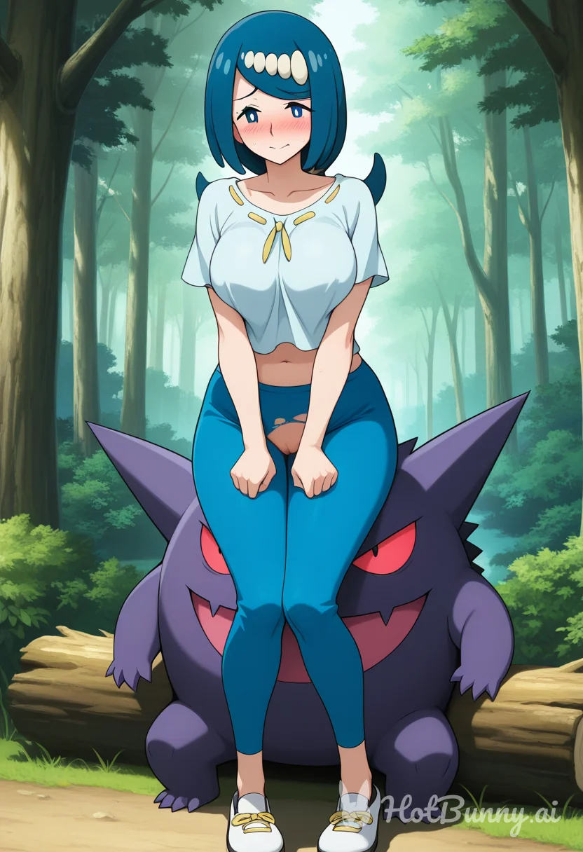 Gengar from Pokemon Ai Hentai