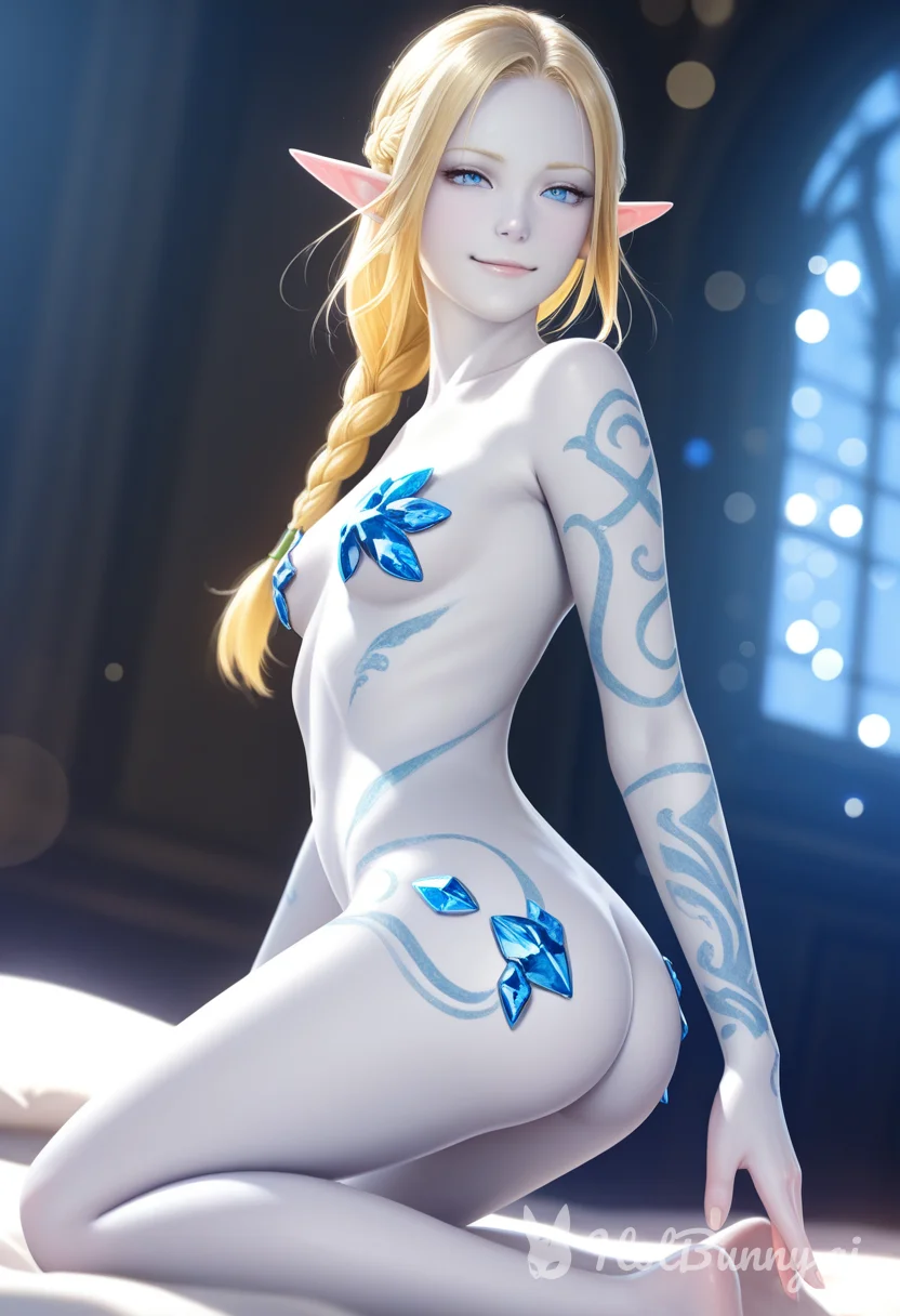 Elf Blonde Ai Hentai