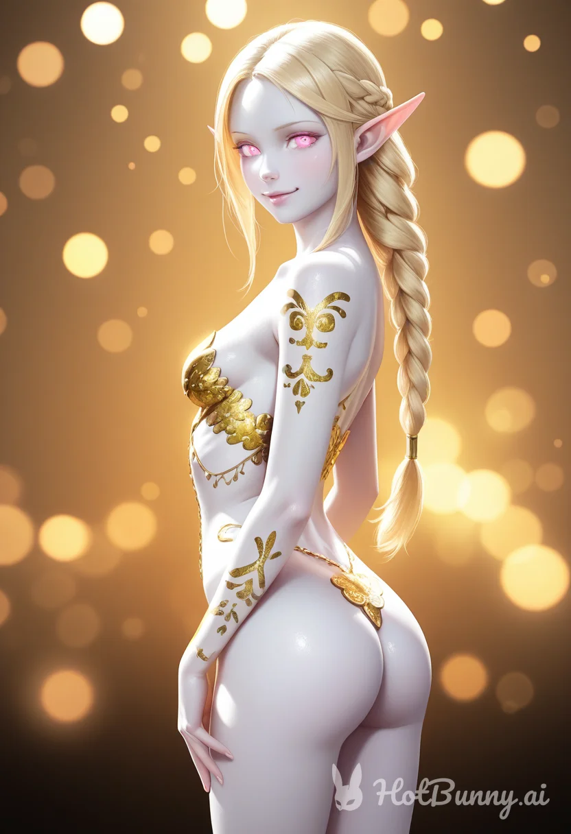 Elf Blonde Ai Hentai