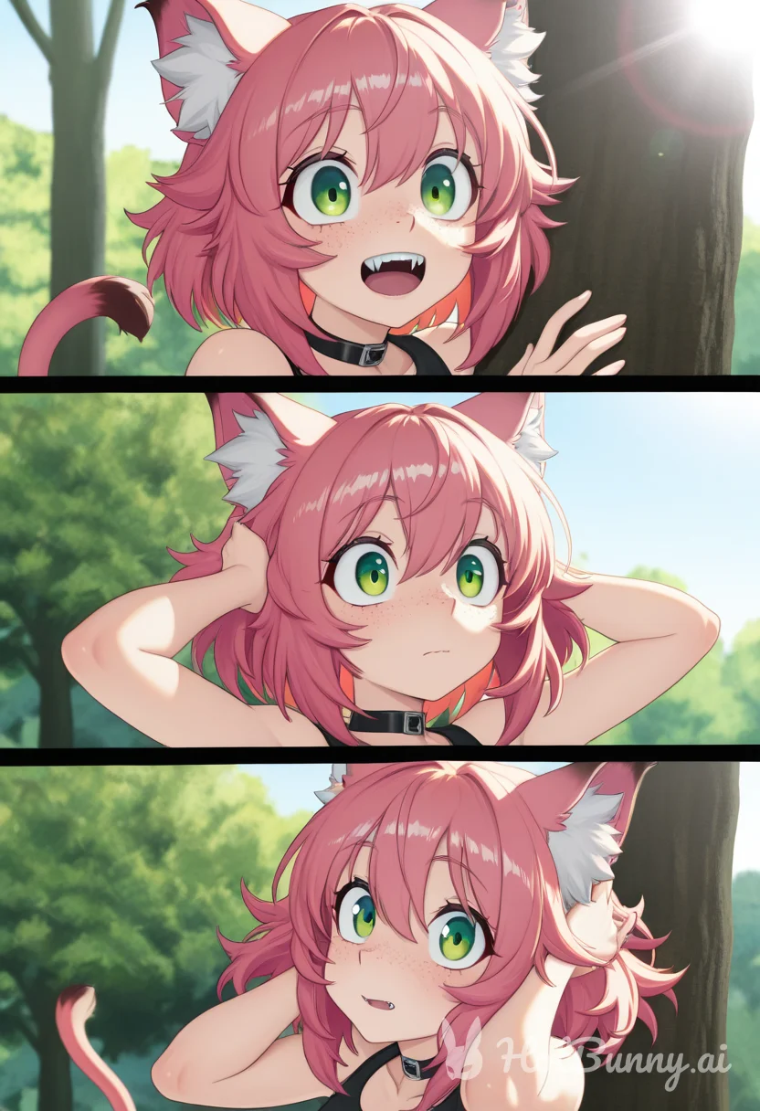 What did she see?
