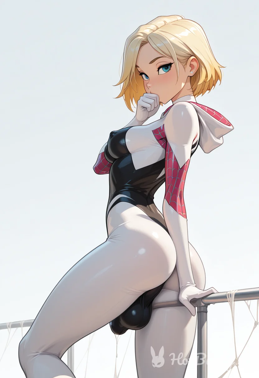 Gwen Stacy and Spider-gwen Futanari Ai Hentai