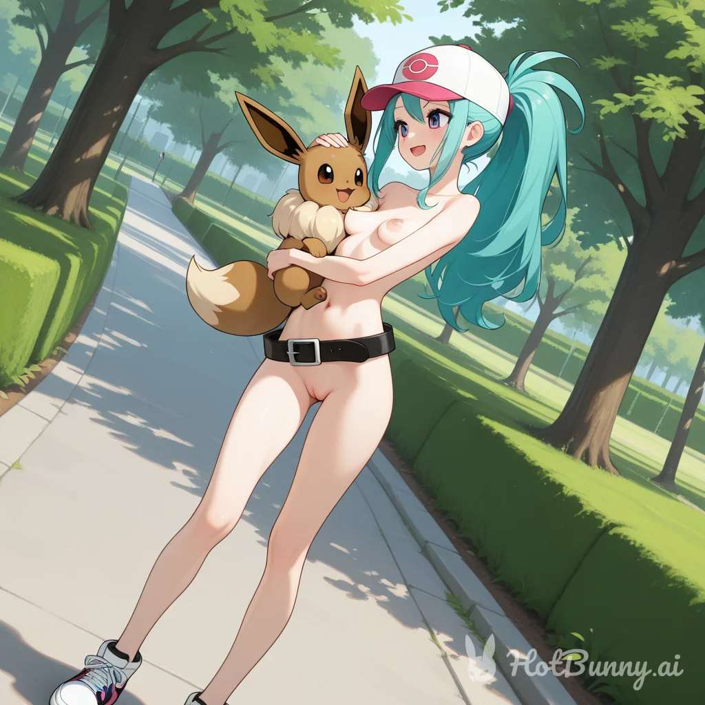 Eevee from Pokemon Ai Hentai