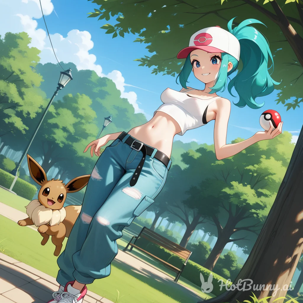 Eevee from Pokemon Ai Hentai