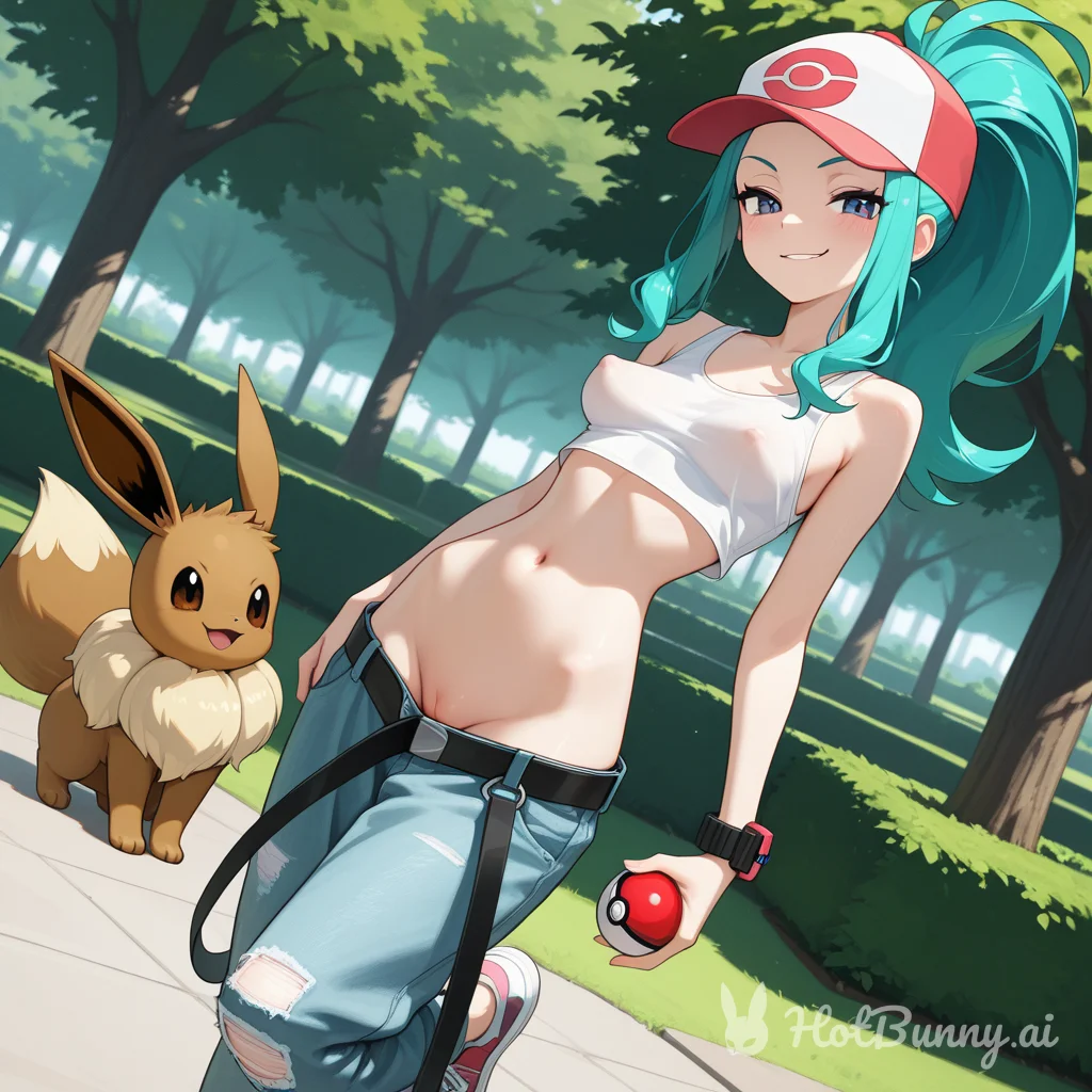 Eevee from Pokemon Ai Hentai
