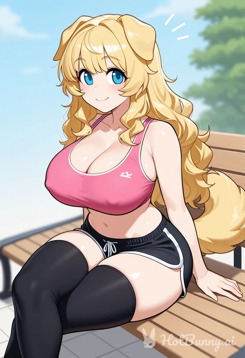 Dog Girl Blonde Ai Hentai