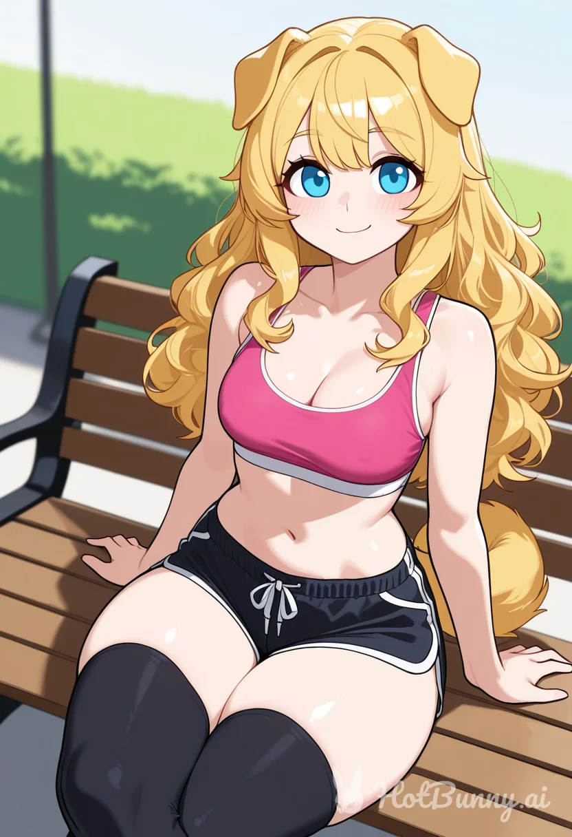 Dog Girl Chubby Blonde Ai Hentai