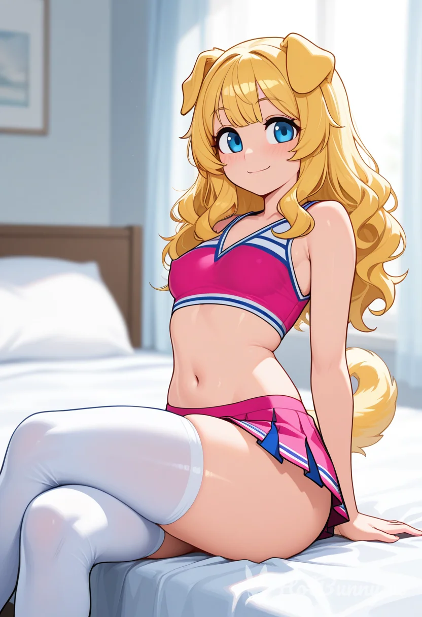 Dog Girl Blonde Cheerleader Ai Hentai