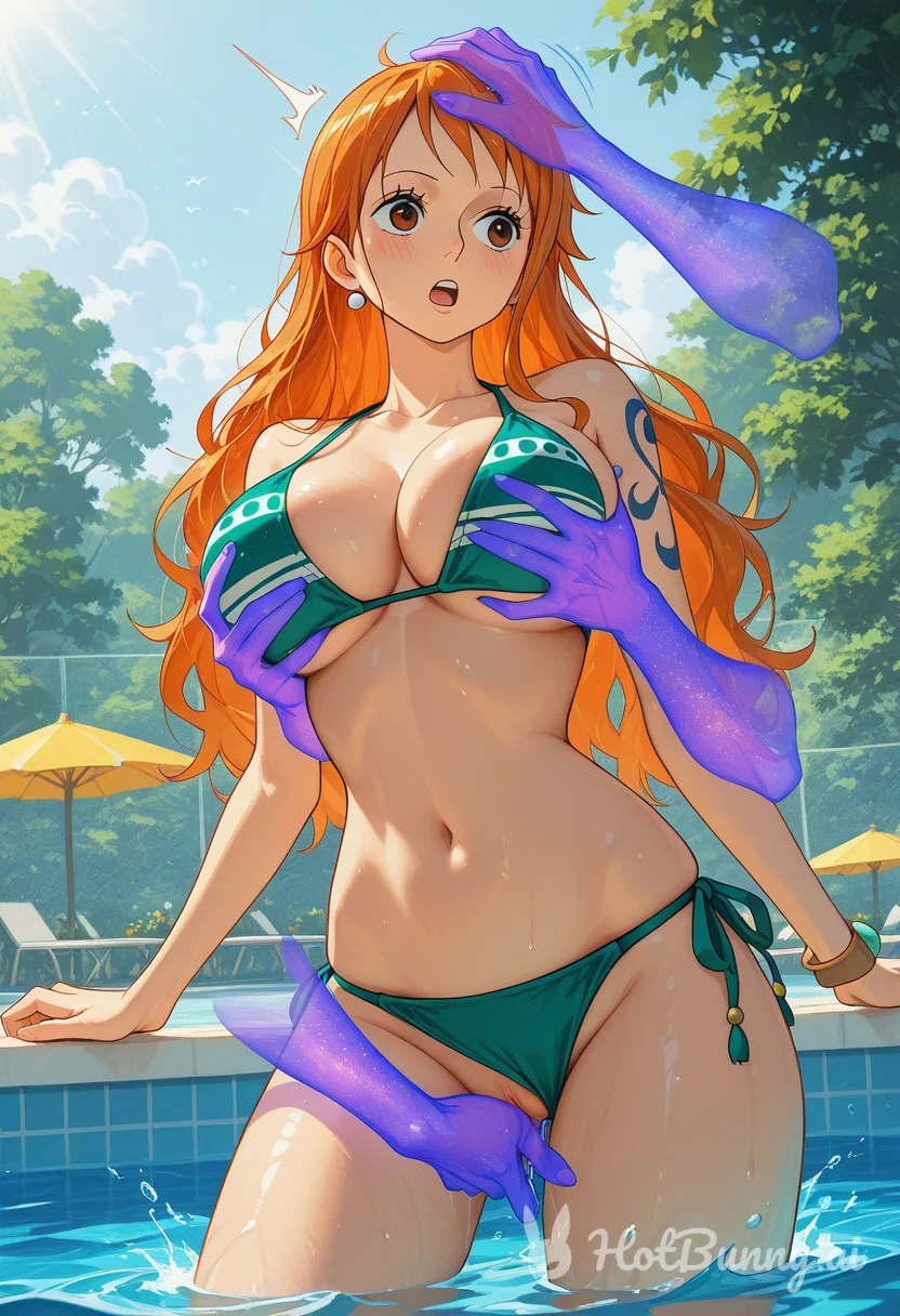 Nami Fingering Ai Hentai