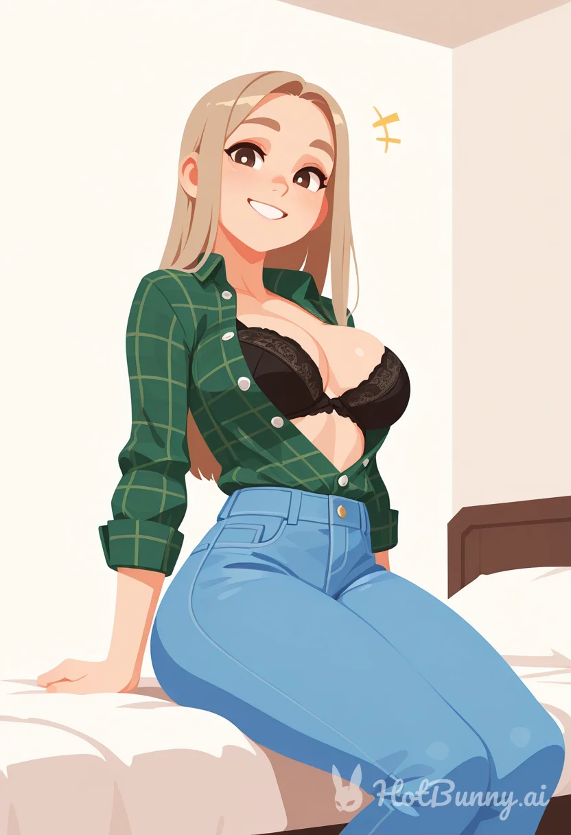Blonde Lingerie Ai Hentai