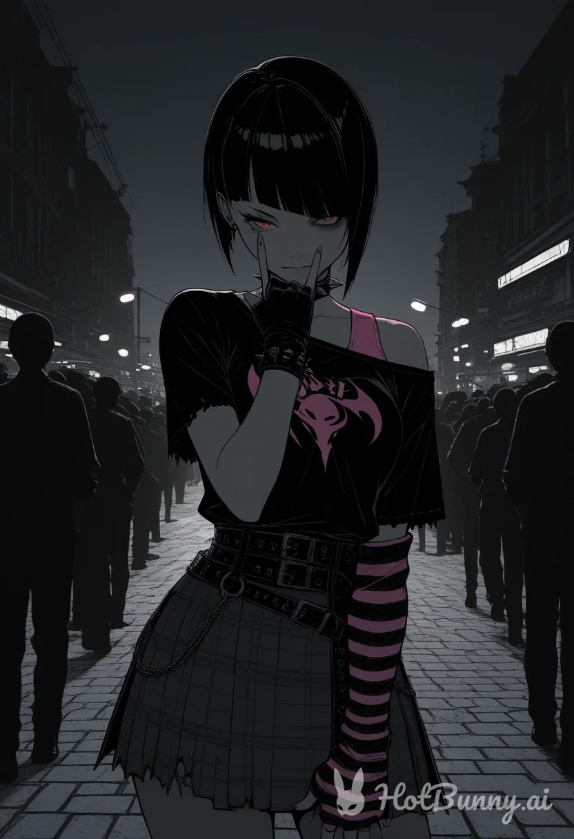 Goth girl...