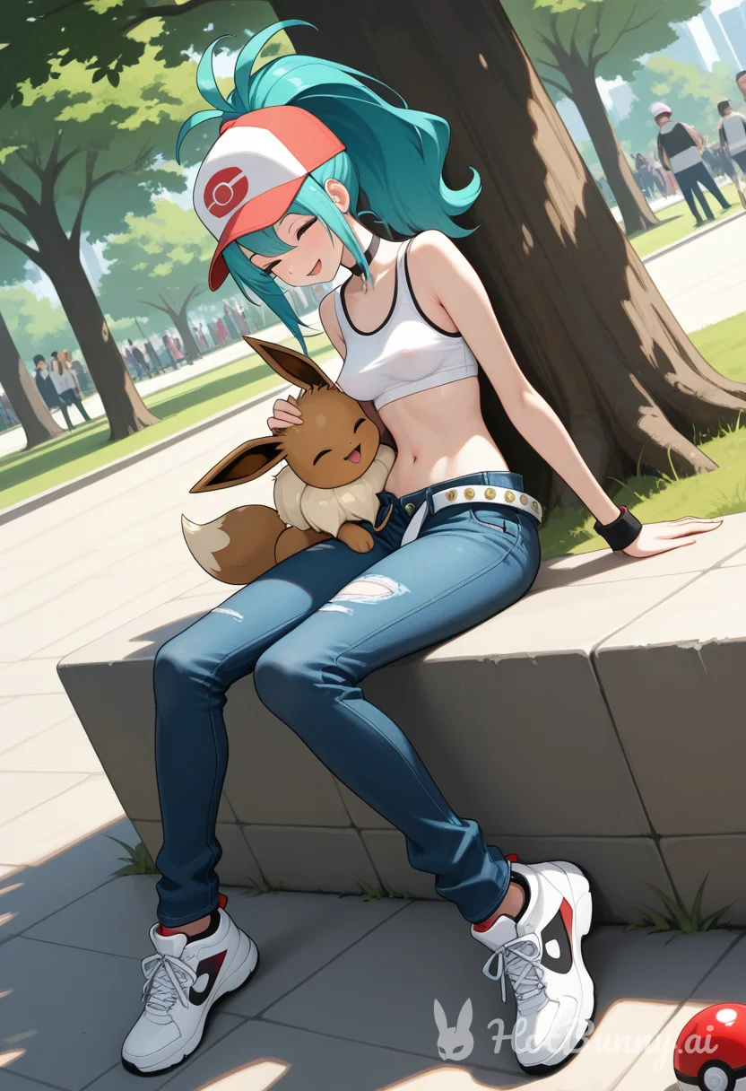 Eevee from Pokemon Ai Hentai