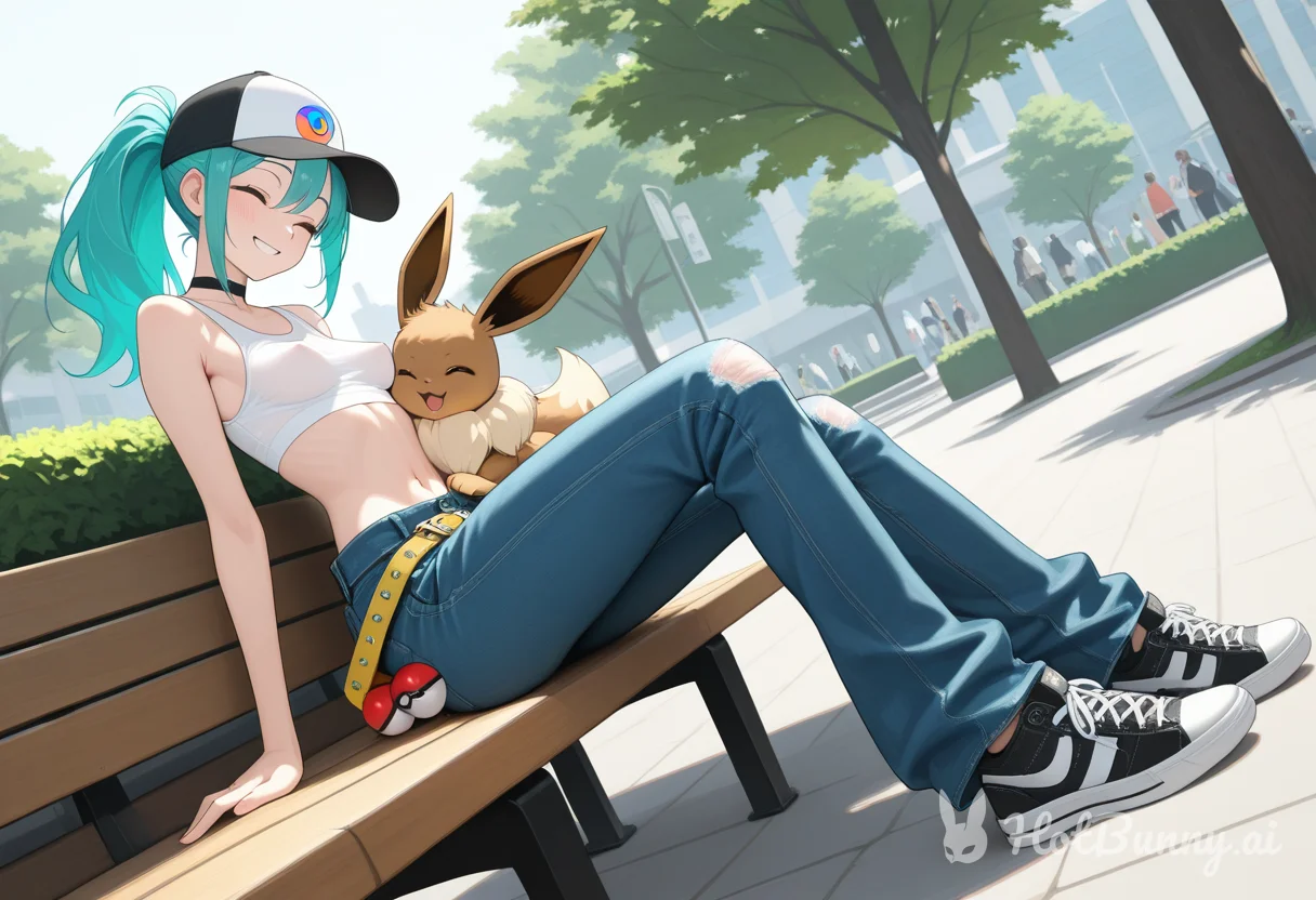 Eevee from Pokemon Ai Hentai