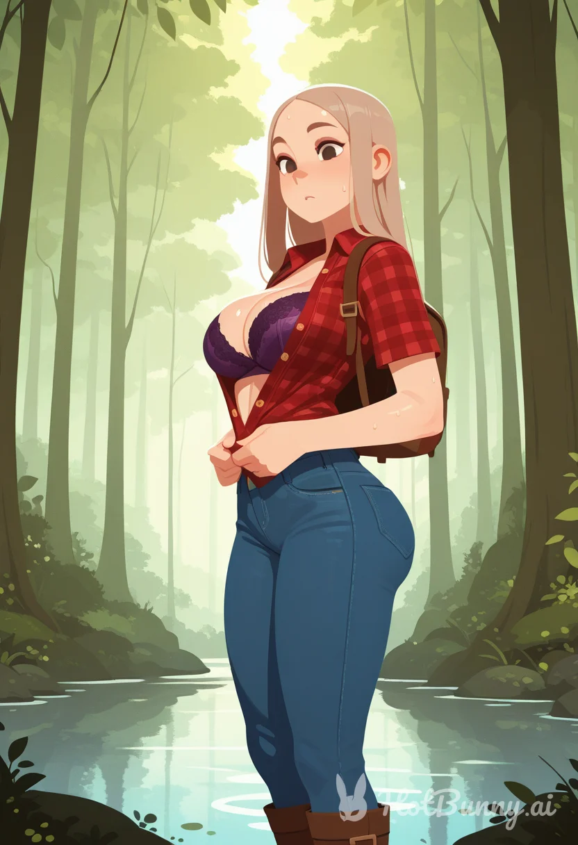Blonde Lingerie Ai Hentai