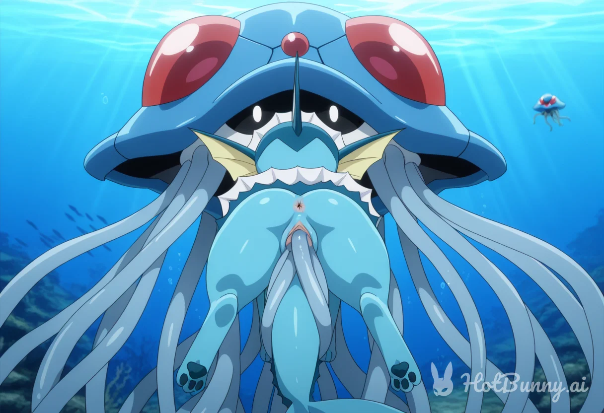 Vaporeon from Pokemon Tentacles Ai Hentai